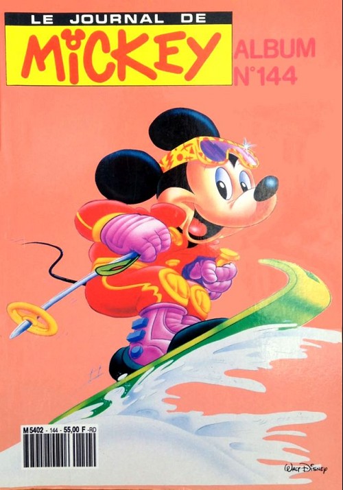 Couverture de l'album Le Journal de Mickey Album N° 144