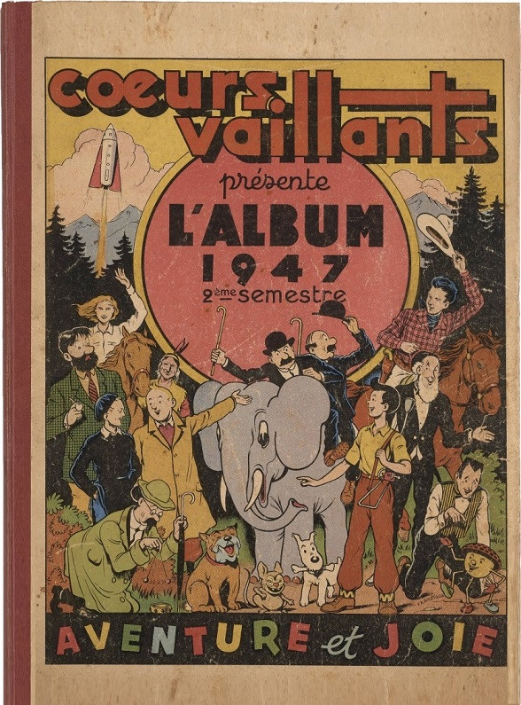 Couverture de l'album Cœurs Vaillants N° 2 1947 - 2ème semestre (n°27 à 52)