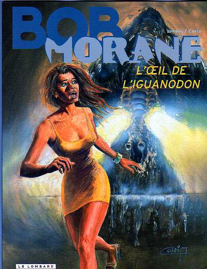Couverture de l'album Bob Morane Tome 56 L'œil de l'iguanodon
