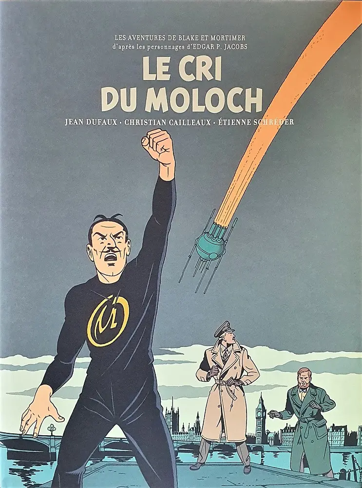Couverture de l'album Blake et Mortimer Tome 27 Le cri du Moloch