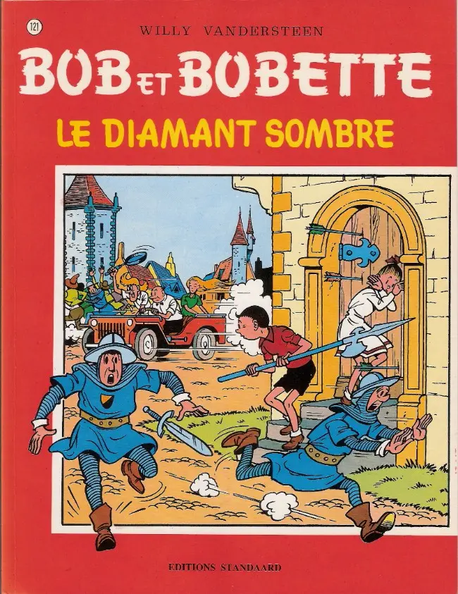 Couverture de l'album Bob et Bobette Tome 121 Le diamant sombre