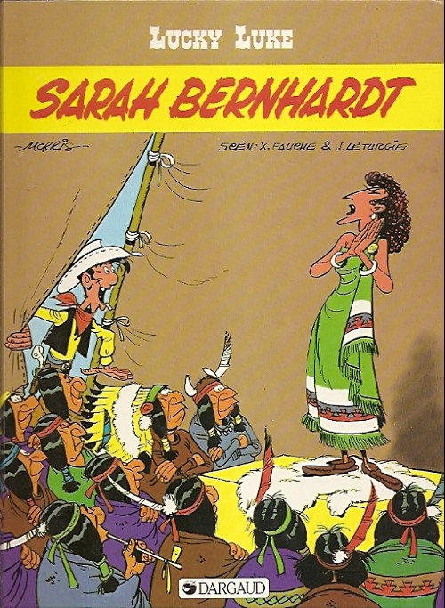 Couverture de l'album Lucky Luke Tome 50 Sarah Bernhardt