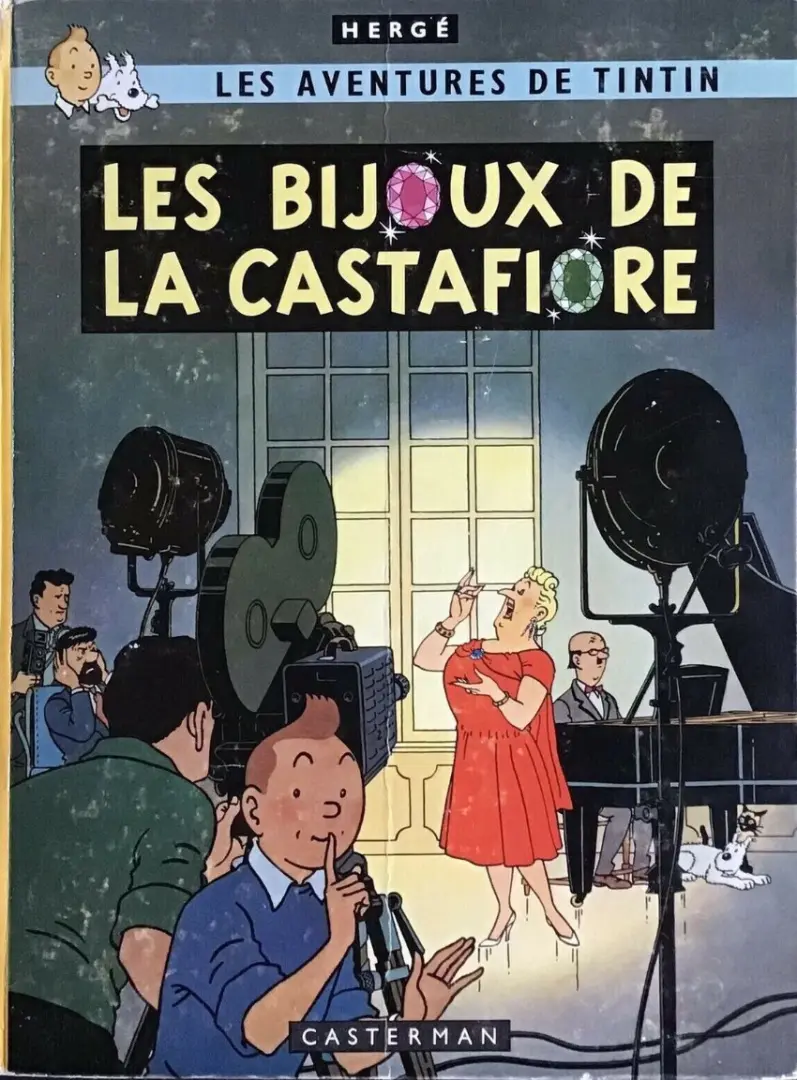 Couverture de l'album Tintin Tome 21 Les bijoux de la Castafiore