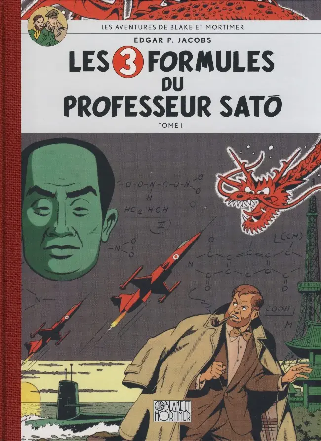 Couverture de l'album Blake et Mortimer Tome 11 Les 3 formules du professeur Sato - Tome I