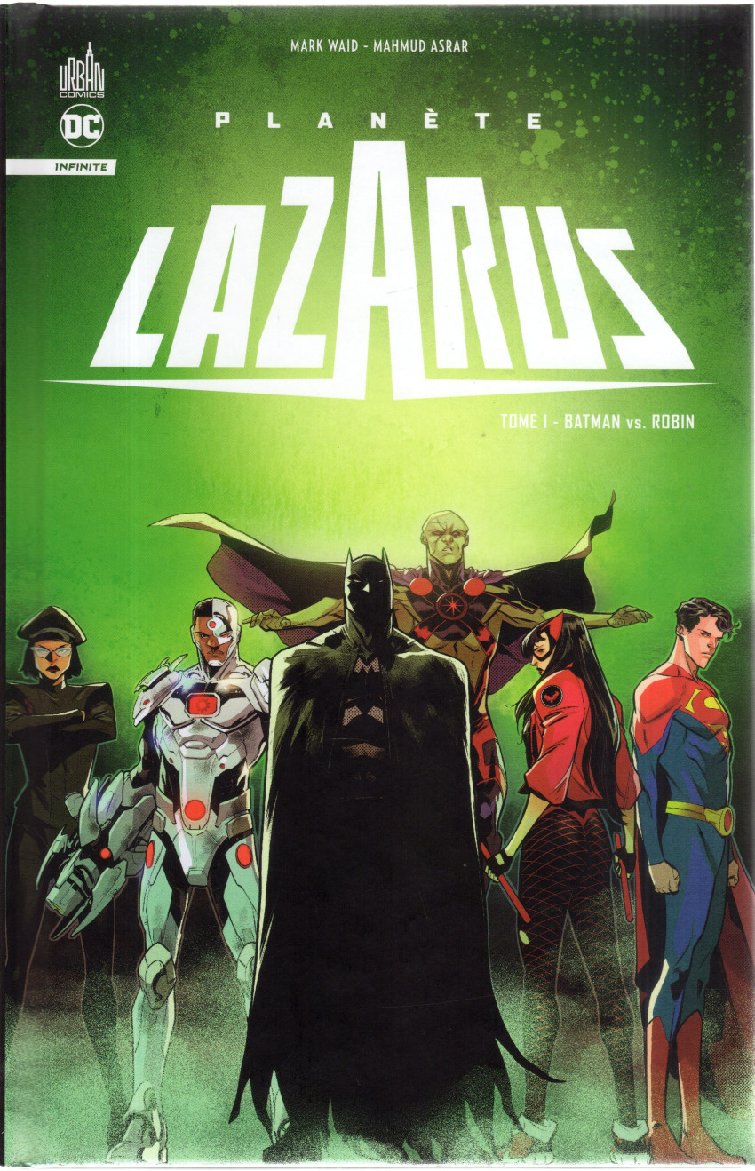 Couverture de l'album Planète Lazarus Tome 1 Batman vs Robin