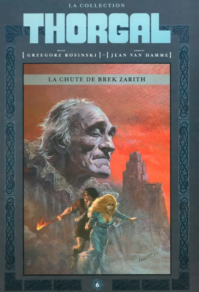 Couverture de l'album Thorgal - La collection Tome 6 La chute de Brek Zarith