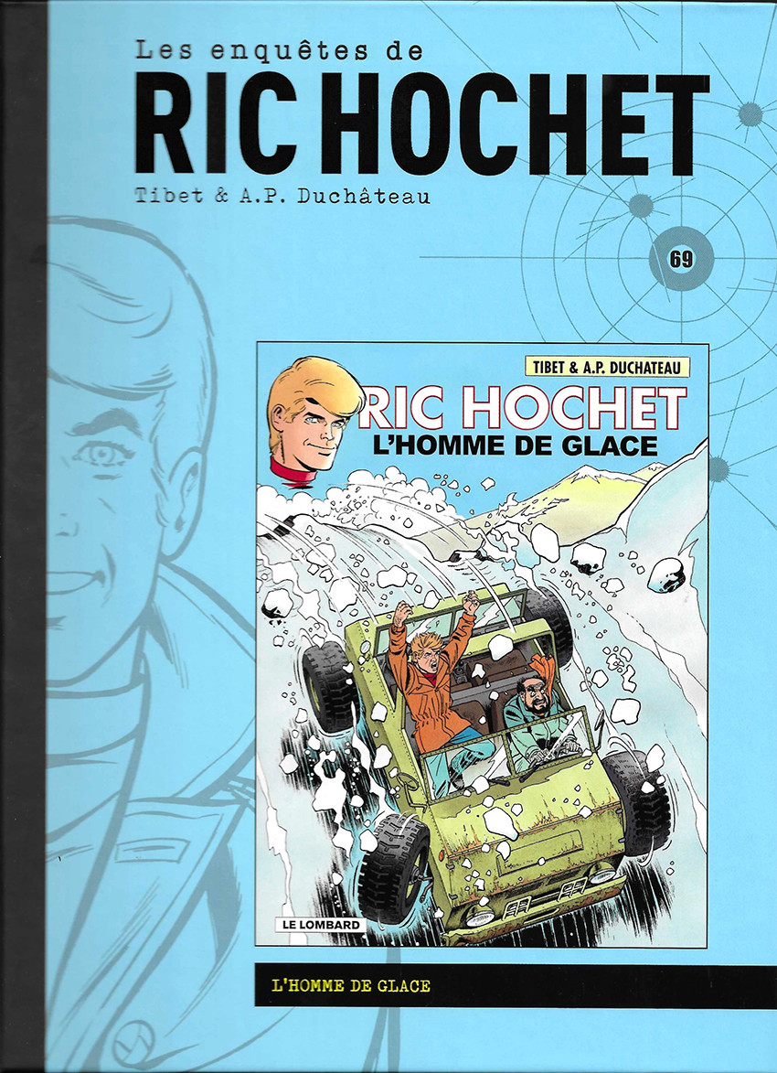 Couverture de l'album Les enquêtes de Ric Hochet Tome 69 L'homme de glace