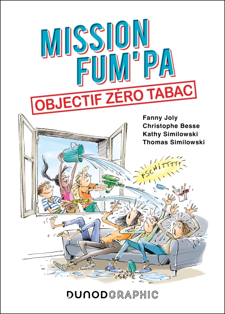 Couverture de l'album Mission Fum'Pa Objectif zéro tabac