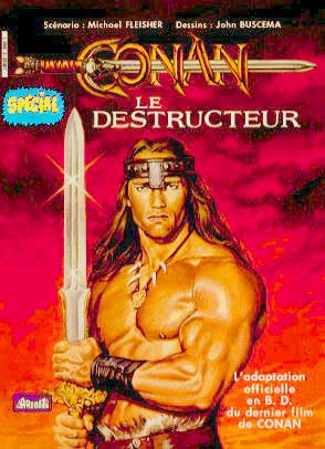 Couverture de l'album Conan le barbare Tome 3 Conan le destructeur