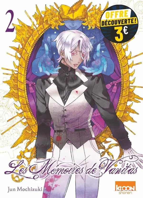 Couverture de l'album Les Mémoires de Vanitas 2