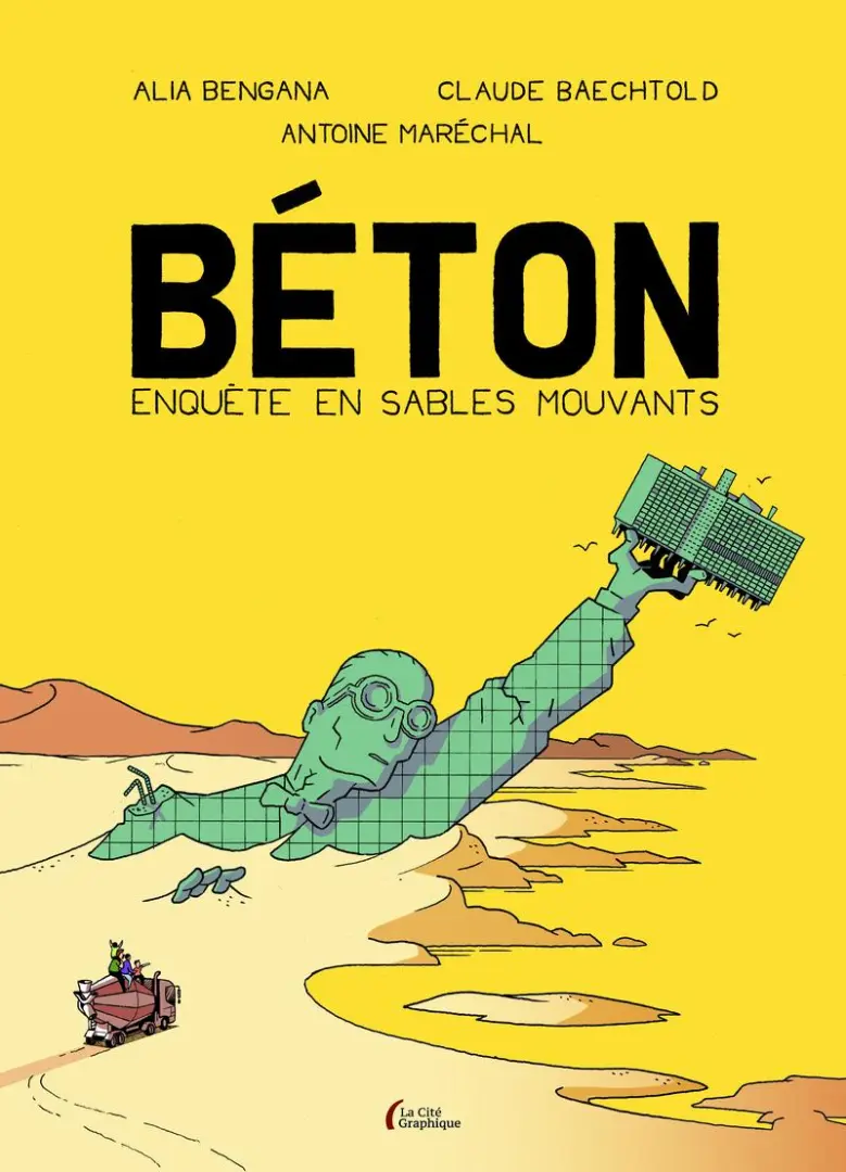 Couverture de l'album Béton Enquête en Sables Mouvants