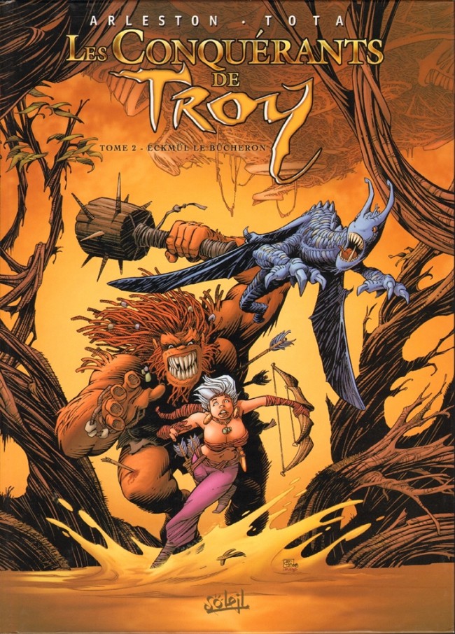 Couverture de l'album Les Conquérants de Troy Tome 2 Eckmül le bûcheron