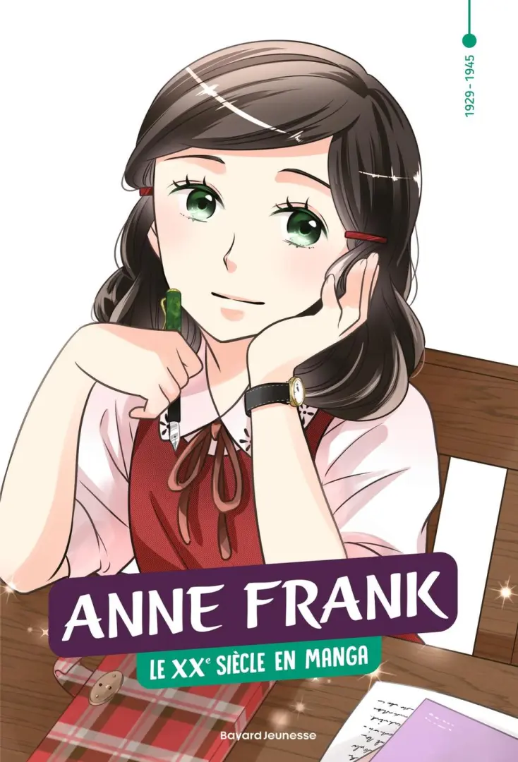 Couverture de l'album Le XXe siècle en manga 4 Anne Frank
