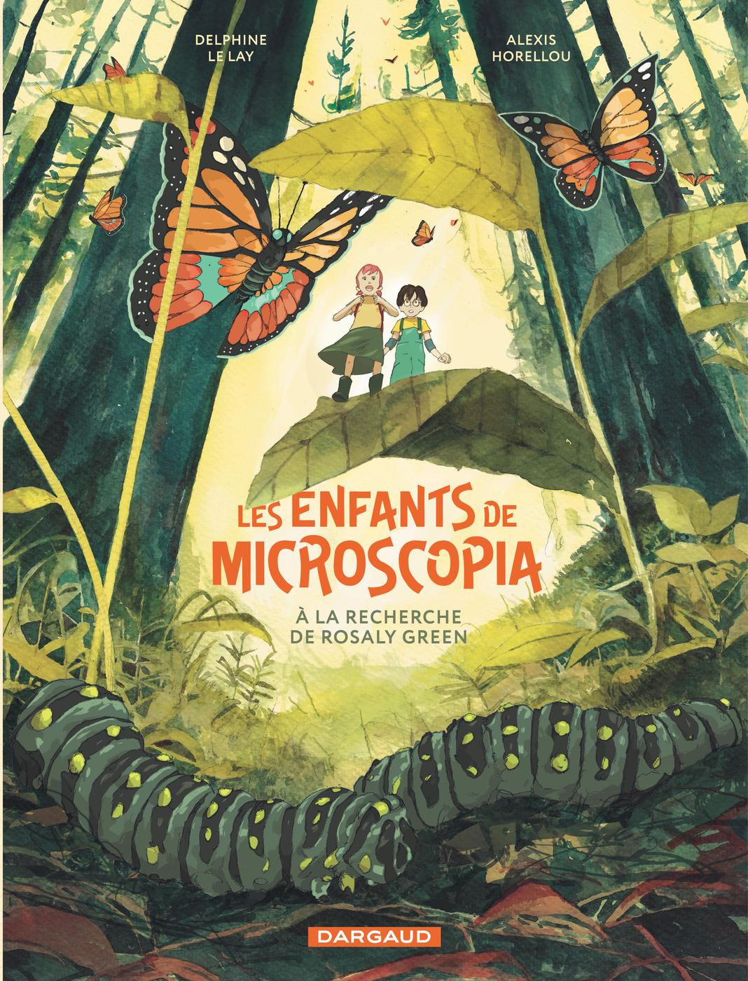 Couverture de l'album Les enfants de Microscopia 1 A la recherche de Rosaly Green