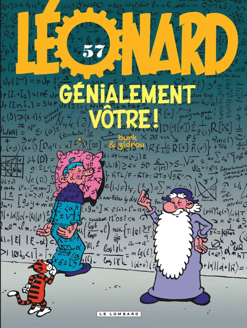 Couverture de l'album Léonard Tome 57 Génialement vôtre !