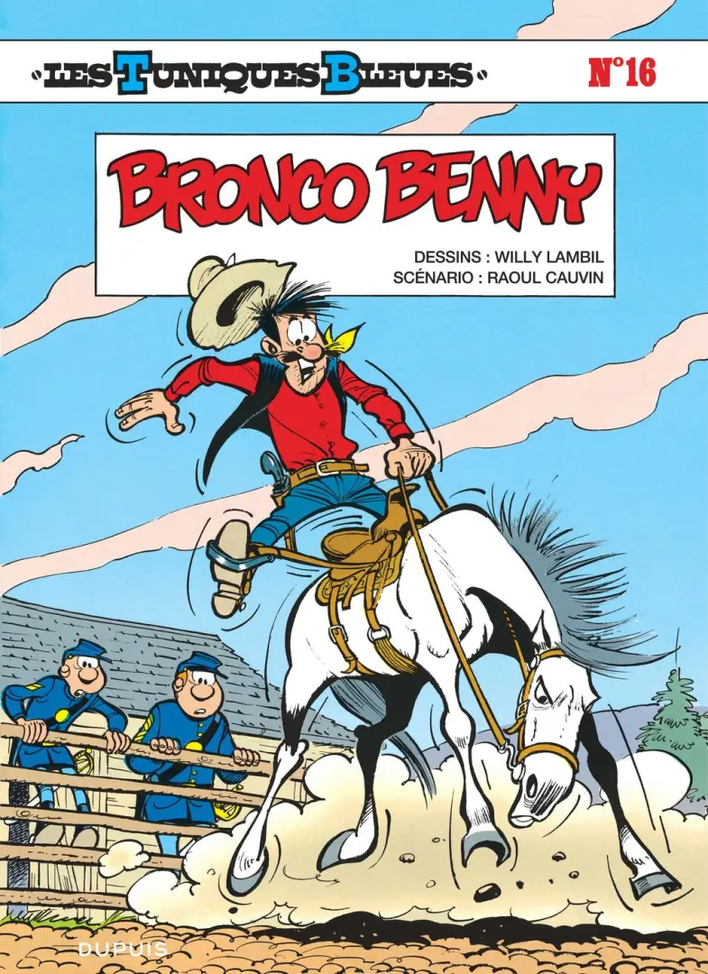 Couverture de l'album Les Tuniques Bleues Tome 16 Bronco Benny