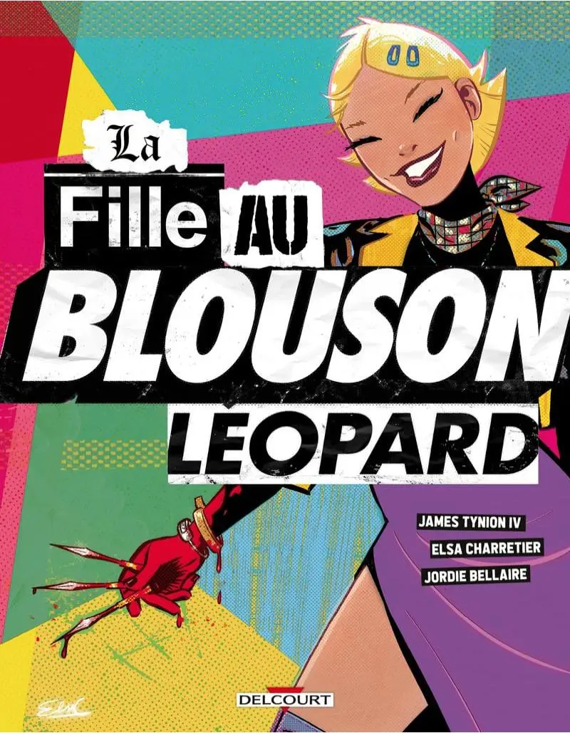 Couverture de l'album La fille au blouson léopard