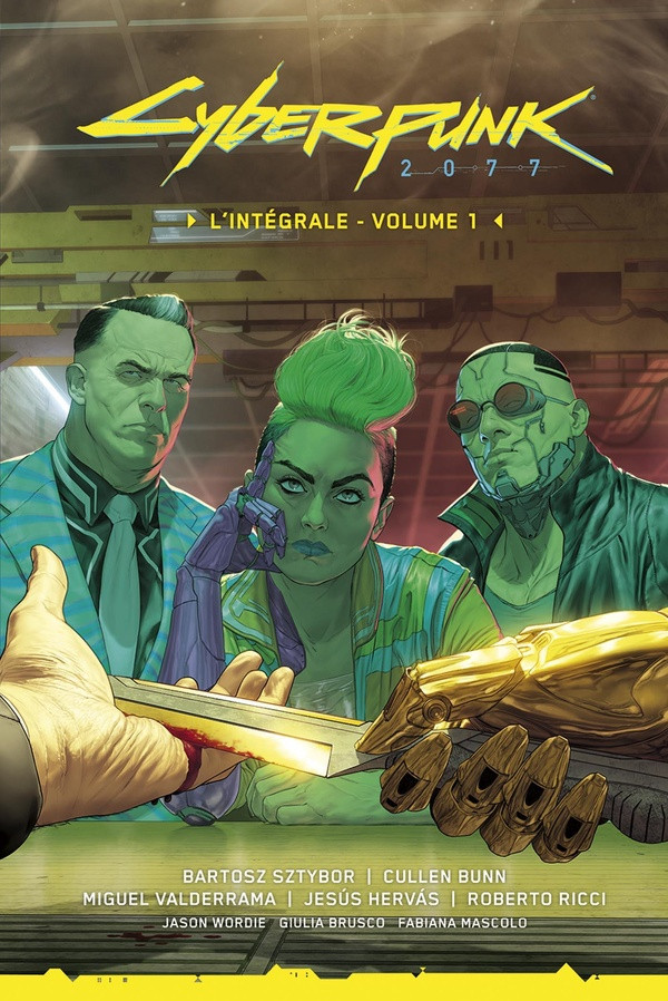 Couverture de l'album Cyberpunk 2077 - Trauma Team L'intégrale - Volume 1