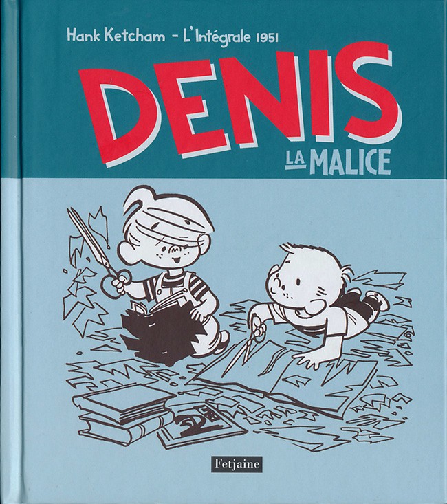 Couverture de l'album Denis la malice Tome 1 L'Intégrale 1951