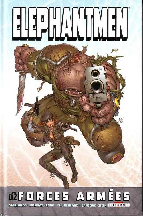 Couverture de l'album Elephantmen Tome 2 Forces armées