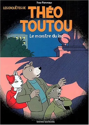 Couverture de l'album Les Enquêtes de Théo Toutou Tome 2 Le monstre du lac