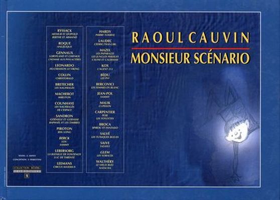 Couverture de l'album Raoul Cauvin - Monsieur scénario