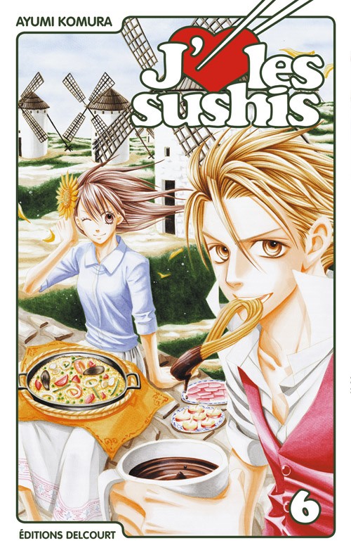 Couverture de l'album J'aime les sushis 6