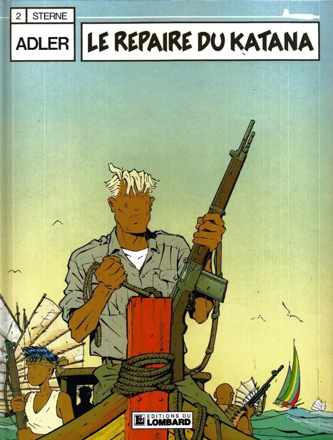 Couverture de l'album Adler Tome 2 Le repaire du Katana