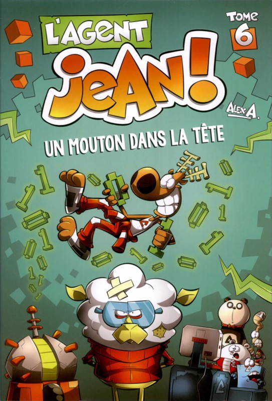 Couverture de l'album L'Agent Jean ! Saison 1 Tome 6 Un mouton dans la tête