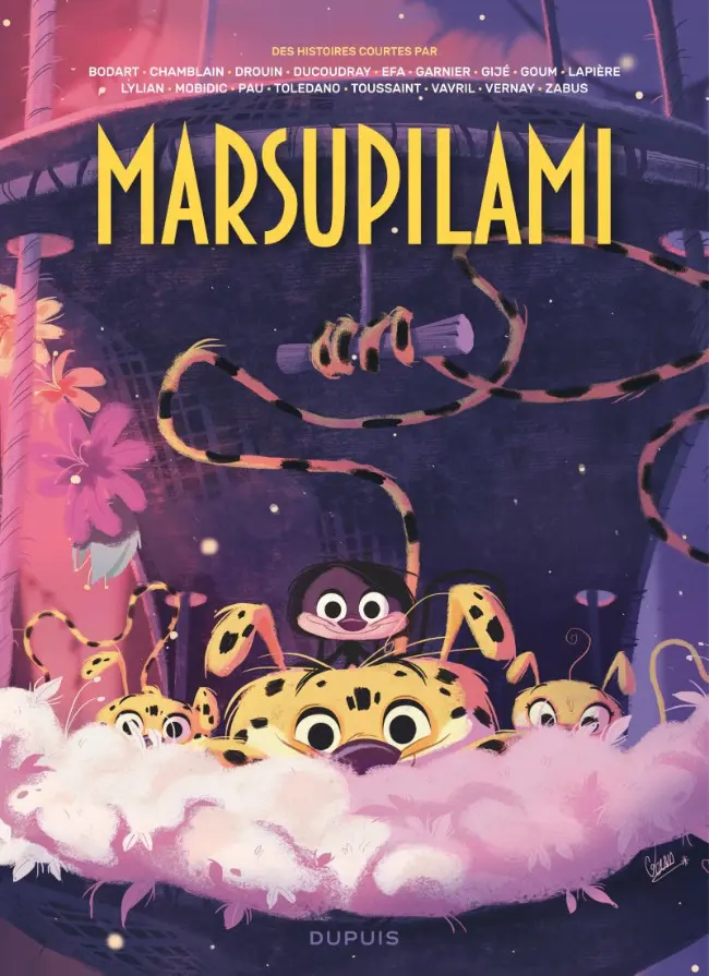 Couverture de l'album Marsupilami - Des histoires courtes par... Tome 2