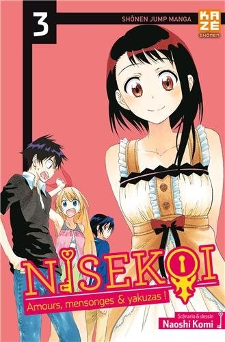 Couverture de l'album Nisekoi - Amours, Mensonges & Yakuzas ! 3 Prénoms