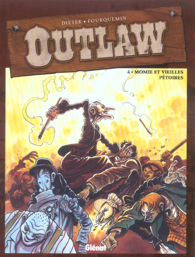 Couverture de l'album Outlaw Tome 4 Momie et vieilles pétoires