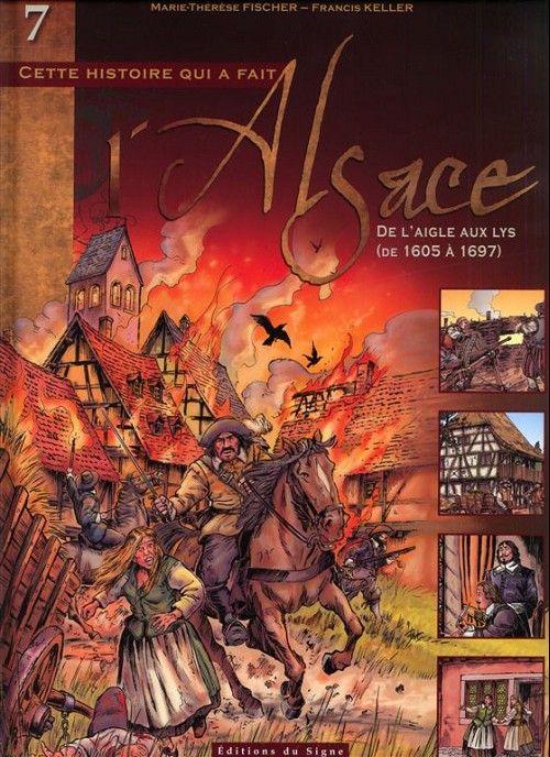 Couverture de l'album L'Alsace Tome 7 De l'aigle aux lys (de 1605 à 1697)