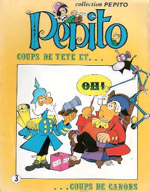 Couverture de l'album Pepito Tome 2 Coups de tête et... ...coups de canons