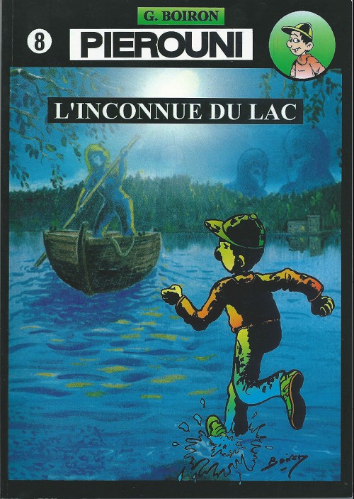 Couverture de l'album Pierouni Tome 8 L'inconnue du lac