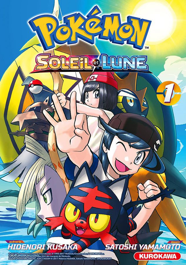 Couverture de l'album Pokémon - Soleil et Lune 1