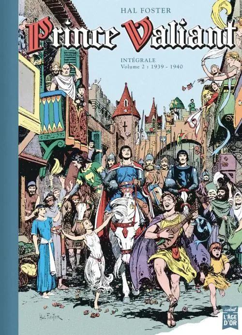Couverture de l'album Prince Valiant Soleil Volume 2 1939-1940