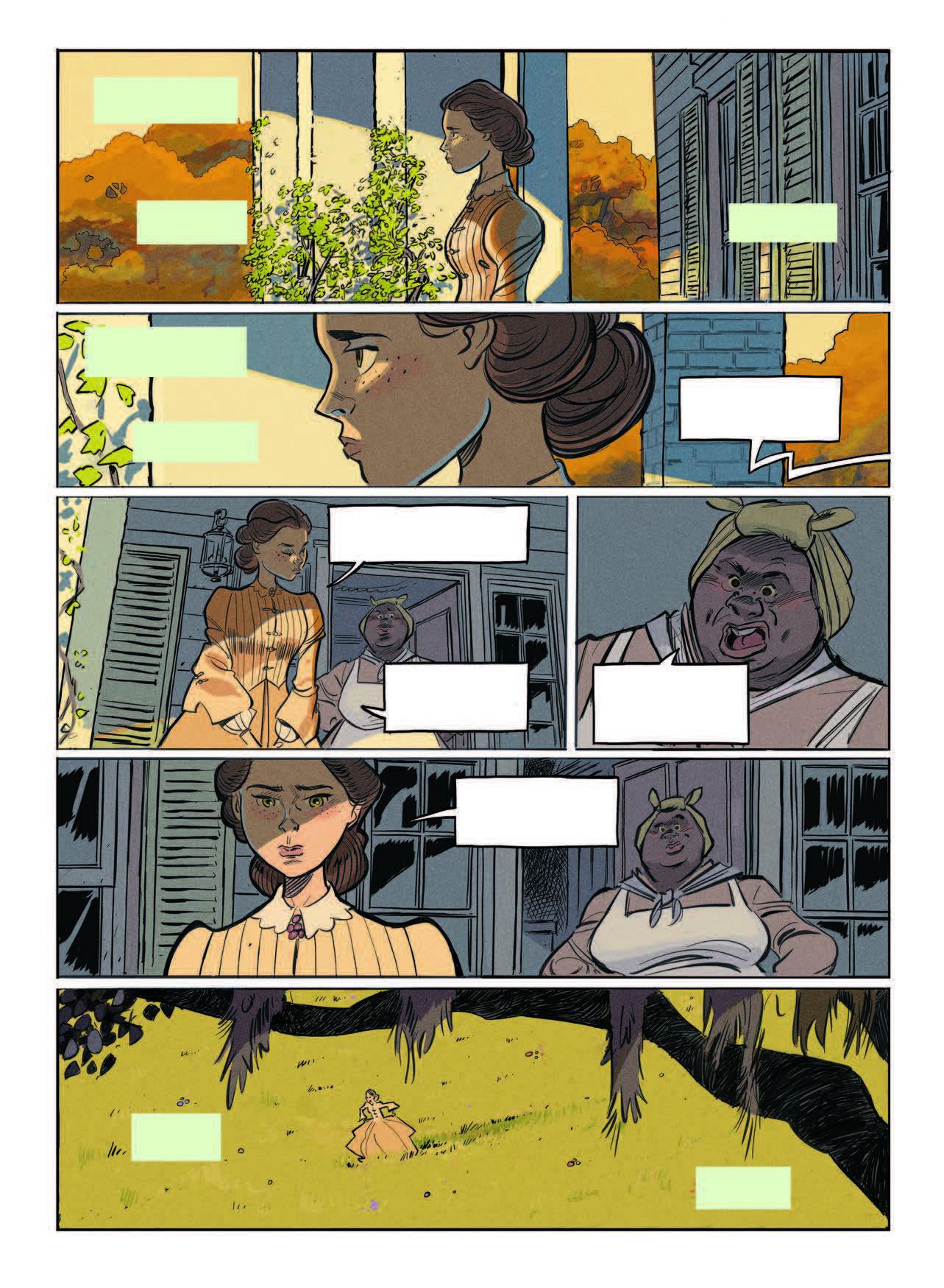 Planche de l'album Gone with the wind 1