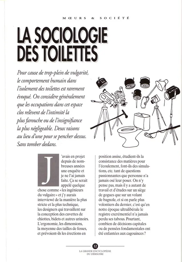 Planche de l'album La Grande encyclopédie du dérisoire Tome 4