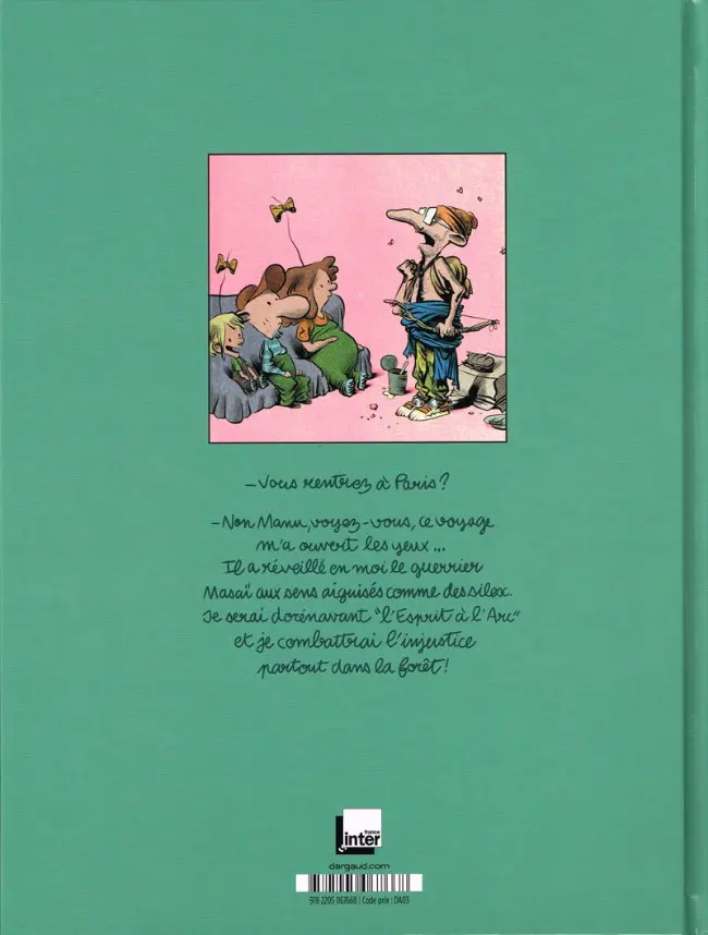 Verso de l'album Le Retour à la terre Tome 6 Les métamorphoses