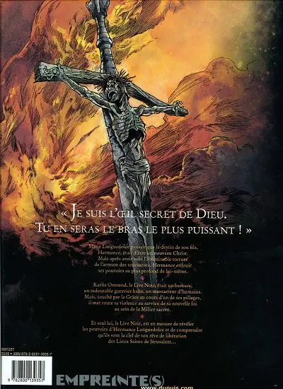 Verso de l'album Le Rêve de Jérusalem Tome 1 La milice sacrée