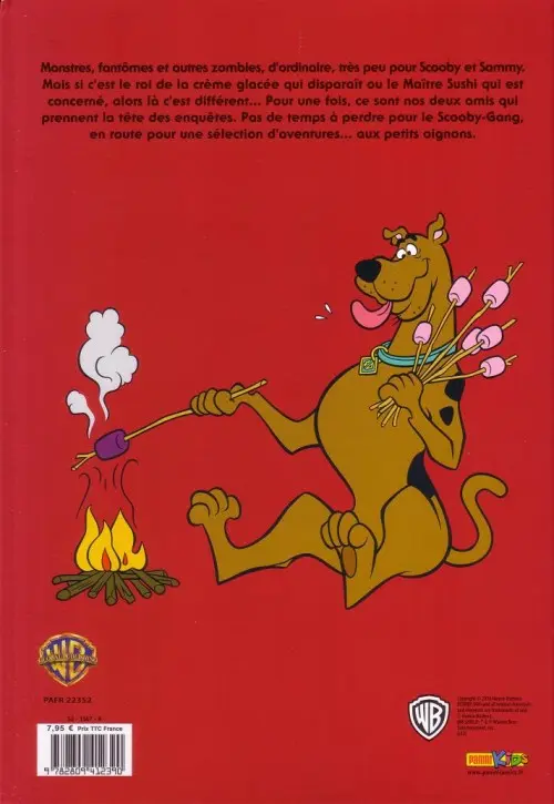 Verso de l'album Scooby-Doo ! Tome 5 Y a pas de sushi à se faire