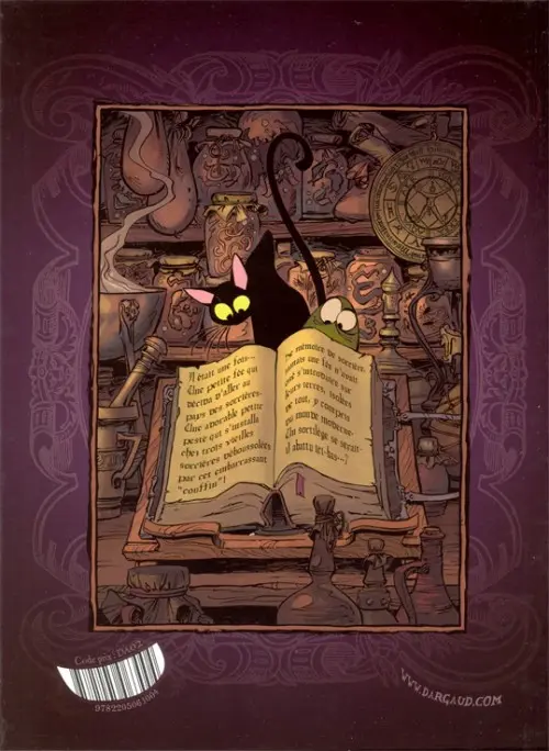 Verso de l'album Sorcelleries Tome 3 Les jeux sont fées !