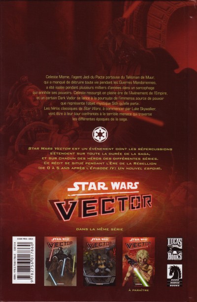 Verso de l'album Star Wars - Vector Tome 2