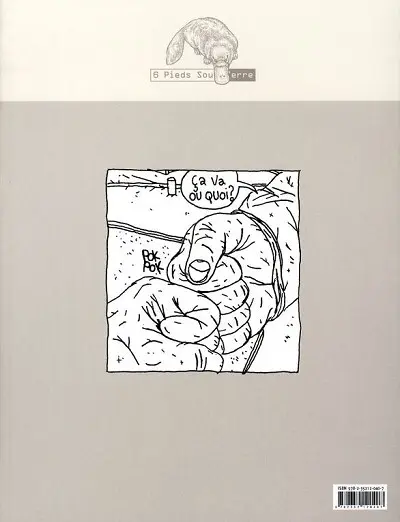 Verso de l'album Temps mort