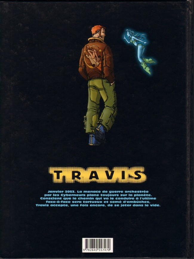 Verso de l'album Travis Tome 5 Cybernation