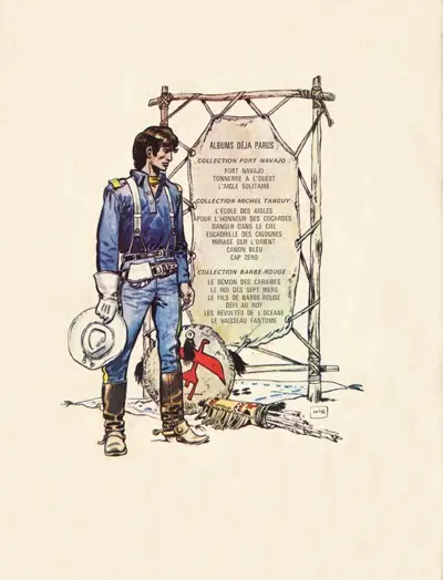Verso de l'album Blueberry Tome 3 L'aigle solitaire