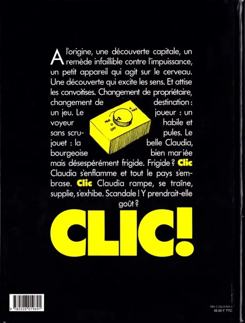 Verso de l'album Le déclic 1 Une Femme sous influence