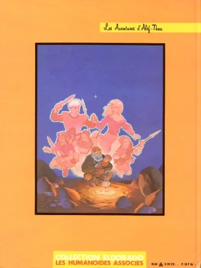 Verso de l'album Les aventures d'Alef-Thau Tome 1 L'enfant tronc