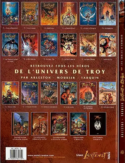 Verso de l'album Lanfeust des Étoiles Tome 3 Les sables d'Abraxar